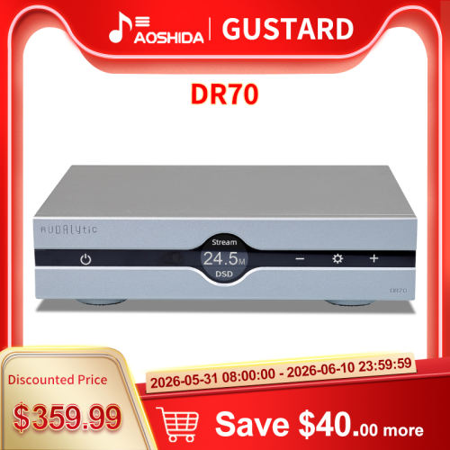 GUSTARD AUDALYTIC DR70/DR70n R2R Network Streaming DAC