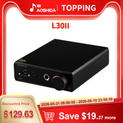 TOPPING L30 II NFCA Headphone Amplifier 6.35MM 3500mW×2 Hi-Res Audio PreAmp 560mW×2 HiFi AMP