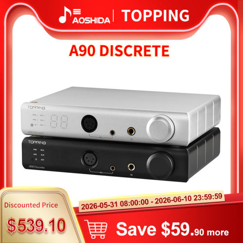 TOPPING A90 Discrete Fully Discrete Balanced Headphone Amplifier