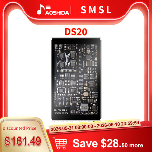 SMSL DS20 Portable DAC & Headphone Amplifier