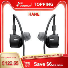 TOPPING Arpegear Hane In-ear Monitors Earphones 10mm DLC Dynamic Driver 0.78mm- 2pin