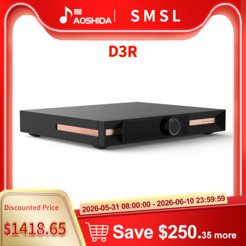 SMSL VMV D3R Dual ROHM BD34302EKV Flagship DAC