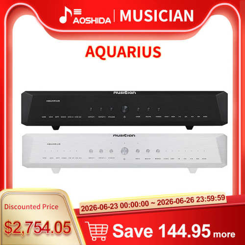 MUSICIAN Aquarius R2R DAC array ture balance USB/2*I2S/AES balance/coaxial input RCA XLR balance output R2R decoder