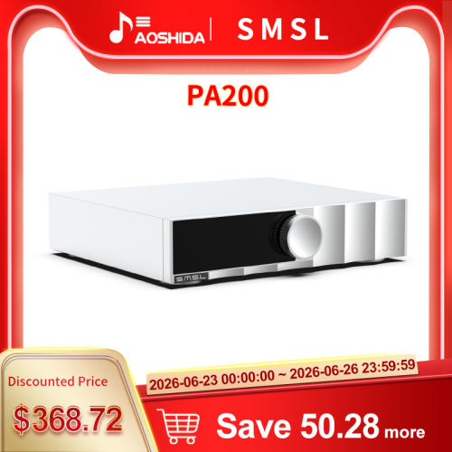 SMSL PA200 Galium Nitride Power Amplifier