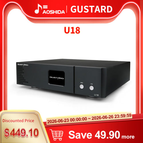 Gustard U18 New Generation of High-performance USB Audio Interface XMOS XU216 DSD512 PCM768kHz HI-END Audio Interface IIS Pinout