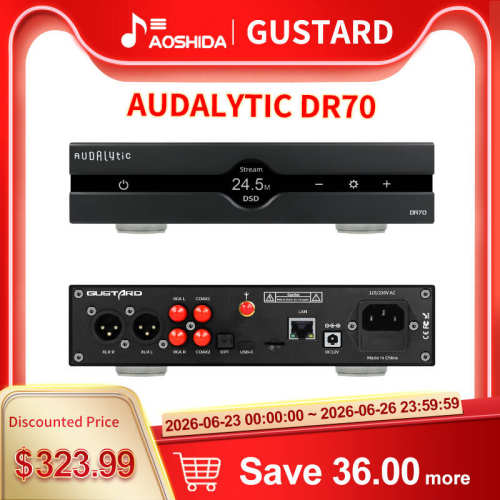 GUSTARD AUDALYTIC DR70/DR70n R2R Network Streaming DAC