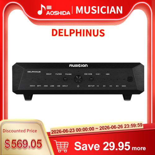 MUSICIAN DELPHINUS R2R DAC DSD1024 PCM1536