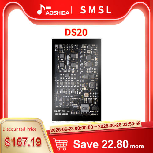 SMSL DS20 Portable DAC & Headphone Amplifier