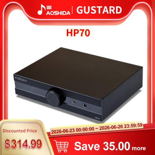 GUSTARD AUDALYTIC HP70 Fully Balanced Discrete Headphone Amplifier & Preamplifier