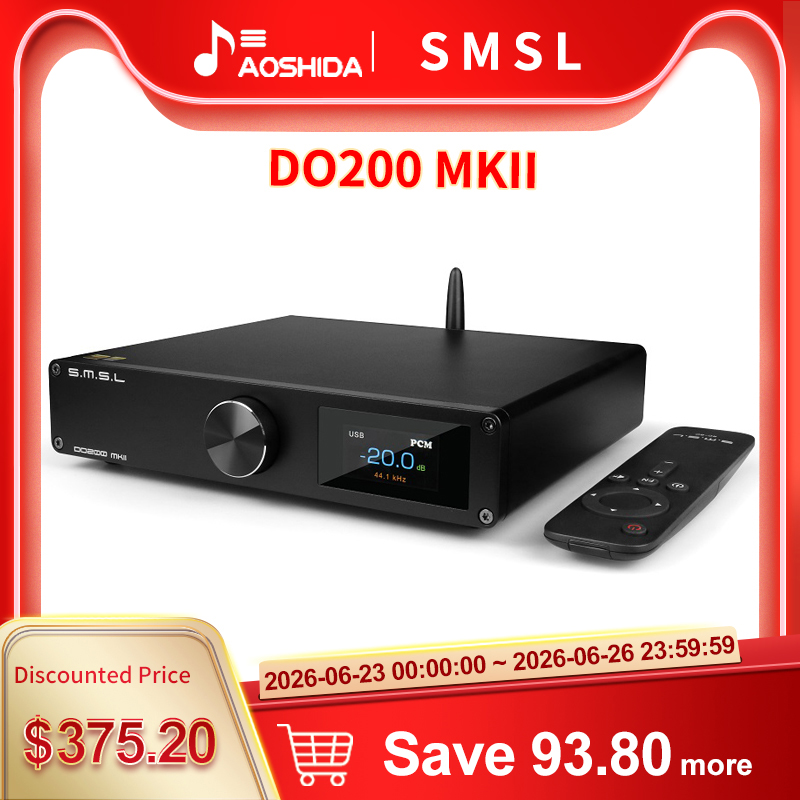 SMSL DO200 MKII MQA Audio DAC