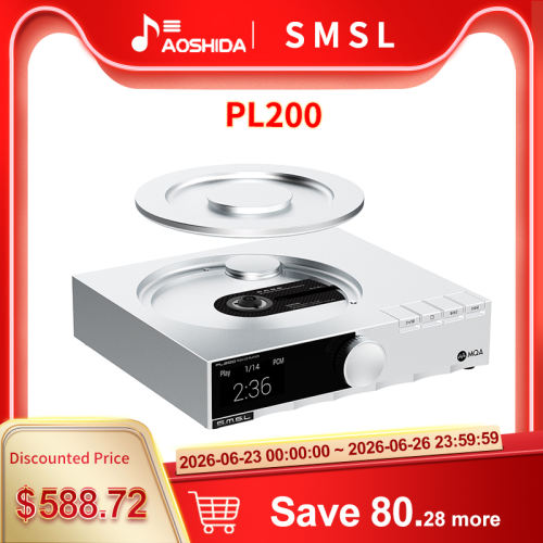 S.M.S.L PL200  CD Player AK4499EX MQA