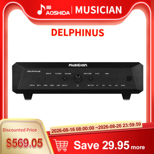 MUSICIAN DELPHINUS R2R DAC DSD1024 PCM1536