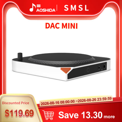 SMSL DAC MINI ES9039Q2M XMOS XU-316 MAC MINI partner