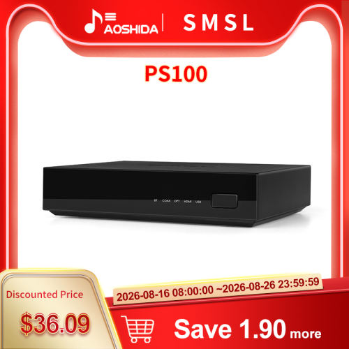 SMSL PS100 Multifunctional Audio Converter ES9023 DAC Audio Converter