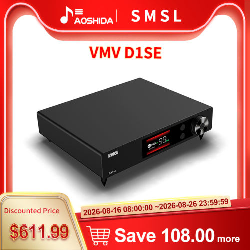SMSL VMV D1se High-end Audio MQA DAC