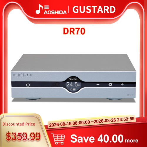 GUSTARD AUDALYTIC DR70/DR70n R2R Network Streaming DAC