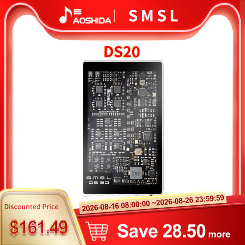 SMSL DS20 Portable DAC & Headphone Amplifier