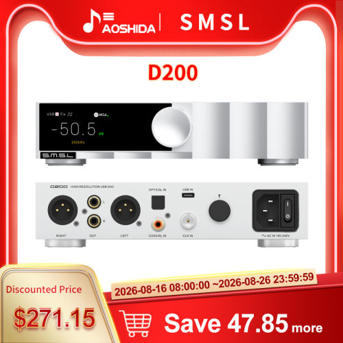 SMSL D200 ROHM BD34352EKV DAC