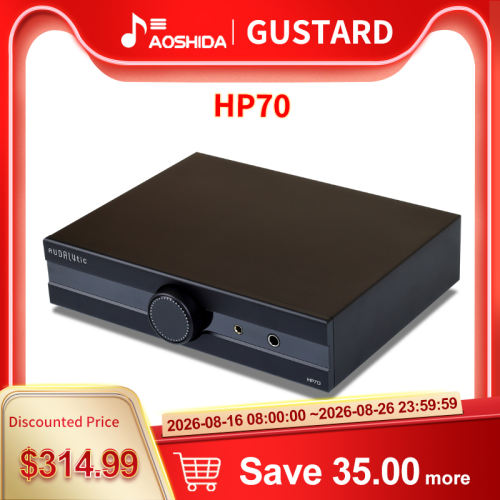 GUSTARD AUDALYTIC HP70 Fully Balanced Discrete Headphone Amplifier & Preamplifier