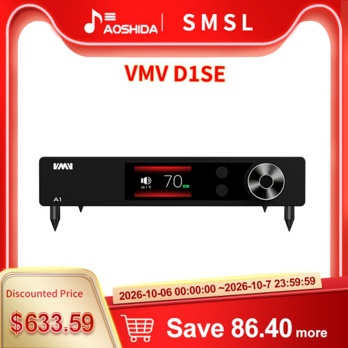 SMSL VMV D1se High-end Audio MQA DAC