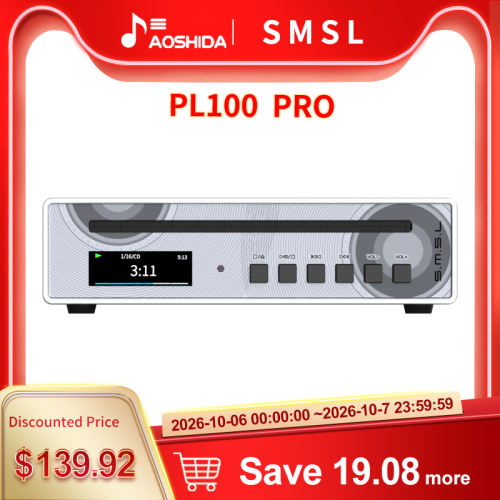 SMSL PL100PRO 2*CSA3131 CD Player