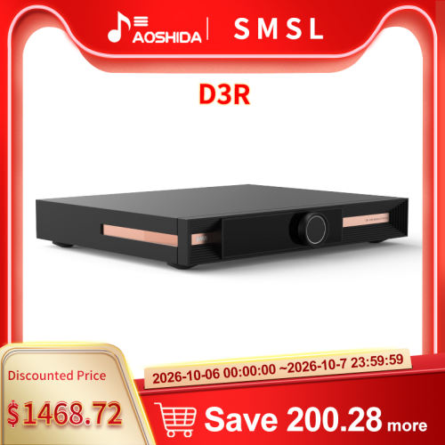 SMSL VMV D3R Dual ROHM BD34302EKV Flagship DAC