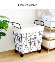 Metal Wire Laundry Hamper Basket