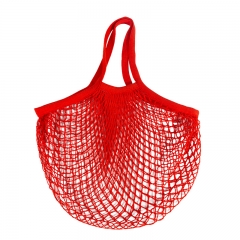 Hot Sell Reusable Vegetables pure cotton mesh shopping tote bags for fruits and vegetables