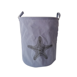 Waterproof Round Laundry Basket with Durable Handle