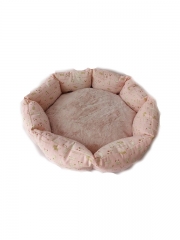 Round Shape PP Fiber Non Slip Dog Mat Sofa Bed