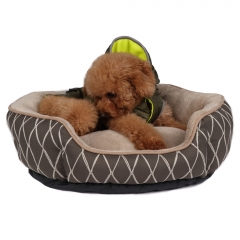 Round Shape PP Fiber Non Slip Dog Mat Sofa Bed