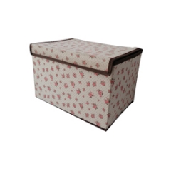 Non-woven Eva Lining Clothing Foldable Storage Box