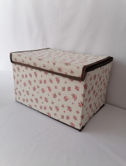 Non-woven Thick Cotton Rope Eva Lining Clothing Foldable Storage Box