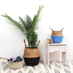 Straw Basket for Home Decor