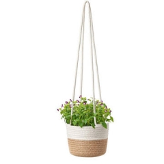 Outdoor indoor Garden Decoration Straw Flower pot