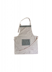 Wholesale Cotton Polyester Waterproof Chef Cooking Aprons Adjustable Double Neck Strape For Cafe Restaurants Kitchen Apron