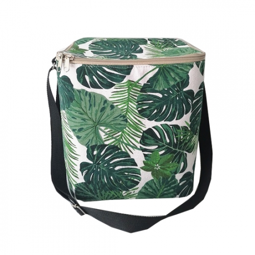 Fashion Insulated Thermal Lunch Cooler Bag with Aluminum Foil