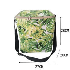 Fashion Insulated Thermal Lunch Cooler Bag with Aluminum Foil