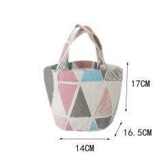 Fashion simple handle lunch bag customize logo waterproof cooloer bag insulated lunch bag