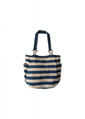 Hot selling Large Capacity Summer Beach Bag With Cotton rope adornment