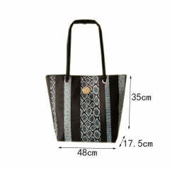 2021 Design PU Beauty Graffiti Purse Shoulder Bags Women Handle Shopper bag