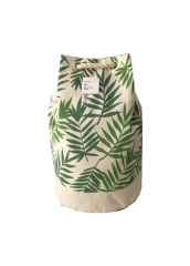 full printing Eco Friendly Cotton Canvas Large Capacity Summer Beach Bag With Adjustable shoulder strap