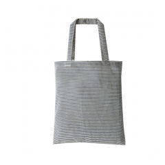 Factory top quality custom size reusable tote shopping shopper cotton carrier bag with printed logo