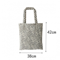 Flower Simple Shoulder Cloth Shopper Pouch Shopper bag