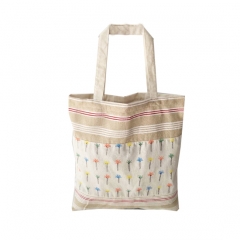 Hot sale easy carrying big cotton shopper bag