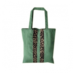 Custom Fashion Shopper Tote Reusable Recycled Eco Fabric Cotton Shopping Bag