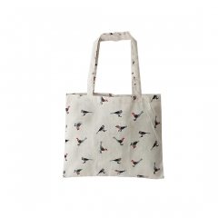 Eco-friendly durable cotton canvas shopper tote bag