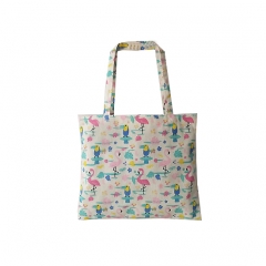 Eco-friendly durable cotton canvas shopper tote bag