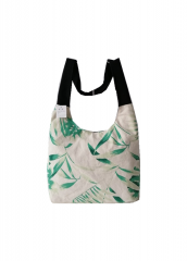 Hot sell custom printed natural cotton canvas cloth carry tote shopping bag with Adjustable shoulder strap