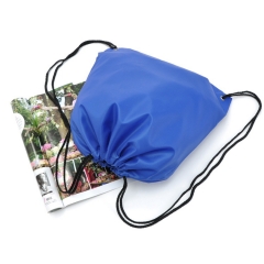 Drawstring Bags Polyester durable custom nylon plain dry gym bag